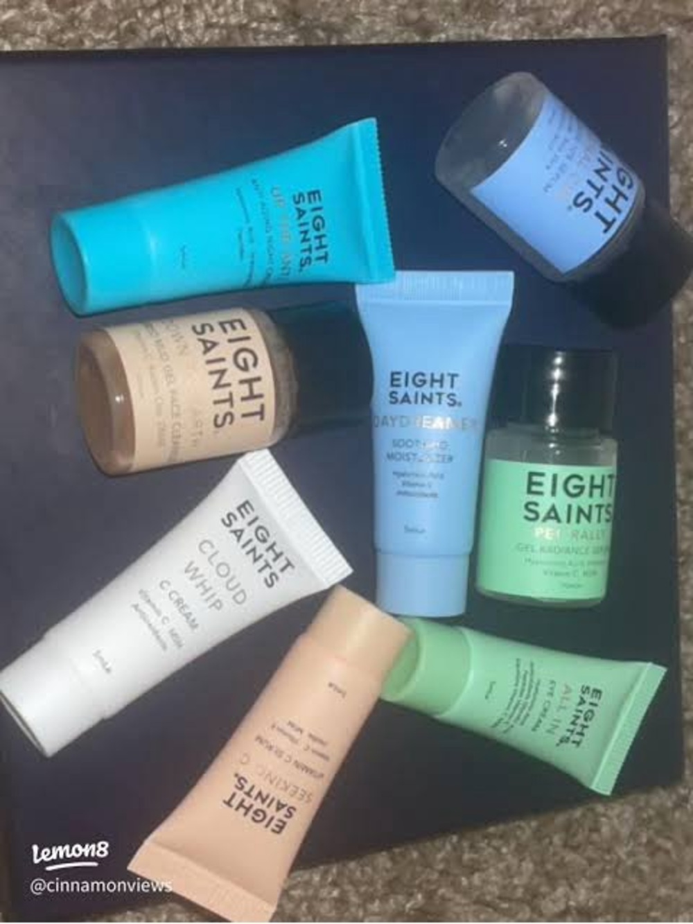 Eight Saints Women’s Moisturizer Set – Green & Blue Hydrating Minis - Picture 3 of 3